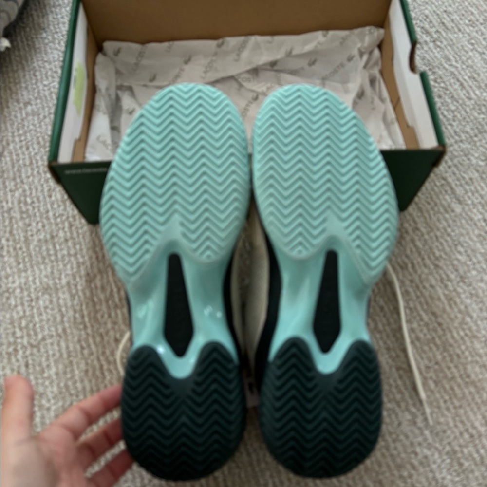 Lacoste Women`s Tech Point Tennis Shoes - Picture 6 of 8
